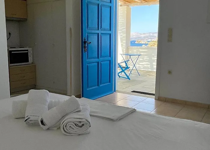 アパート Iosub & - Amazing View In Koumbara Tzamaria